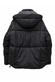 CHAQUETA ACOLCHADA CON CAPUCHA DESMONTABLE NEGRO TY-M9510