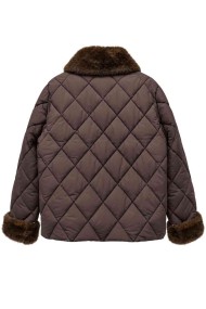 CHAQUETA ACOLCHADA CON CUELLO DE PELO SINTÉTICO TY-M9612