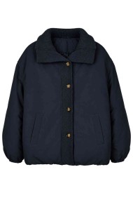 CHAQUETA ACOLCHADA CON DETALLES DE PUNTO TY-W0023