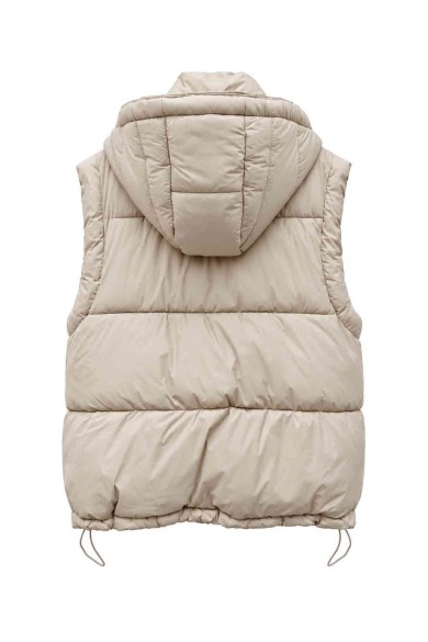 CHALECO ACOLCHADO CON CAPUCHA DESMONTABLE TY-M9570