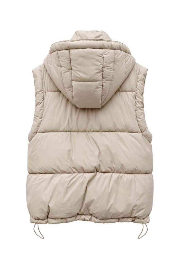 CHALECO ACOLCHADO CON CAPUCHA DESMONTABLE TY-M9570