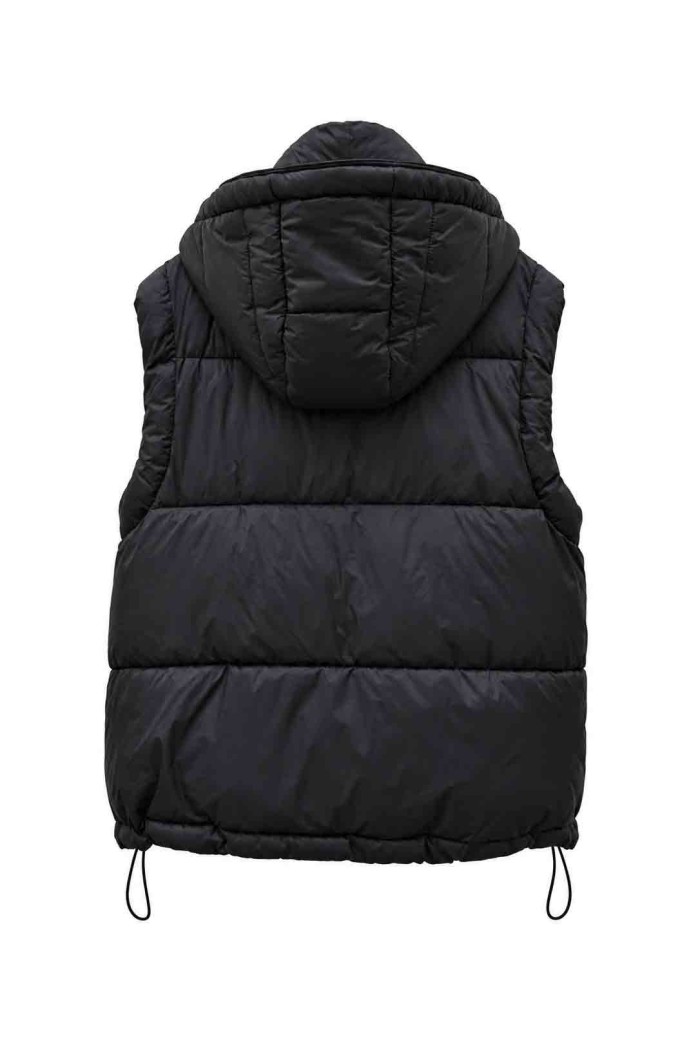CHALECO ACOLCHADO CON CAPUCHA DESMONTABLE TY-M9570