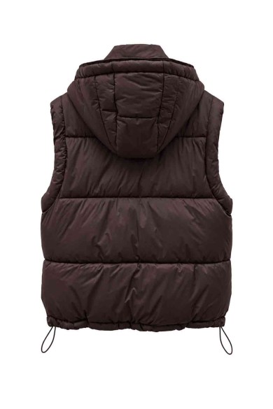CHALECO ACOLCHADO CON CAPUCHA DESMONTABLE TY-M9570