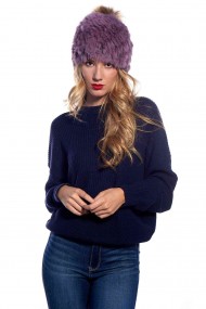 Gorro de Conejo  con pompon PC-WPH5554