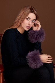 Puños DE PELO TEJIDO  PC-LZH5691-103