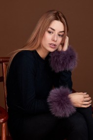 Puños DE PELO TEJIDO  PC-LZH5691-103