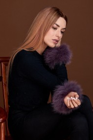 Puños DE PELO TEJIDO  PC-LZH5691-103