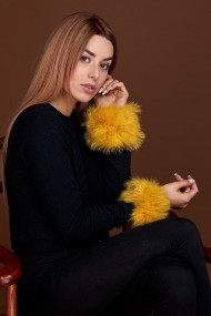 Puños DE PELO TEJIDO  PC-LZH5691-106