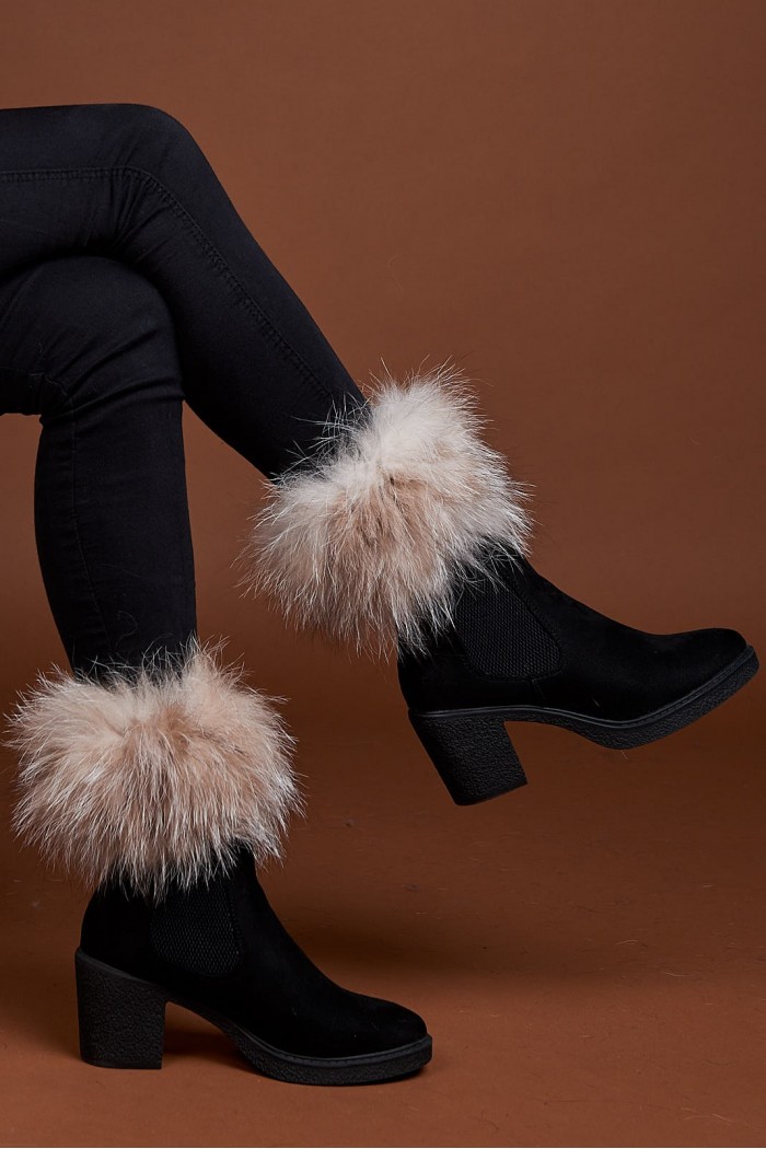 Puños DE PELO TEJIDO  PC-LZH5691-12