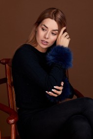 Puños DE PELO TEJIDO  PC-LZH5691-127