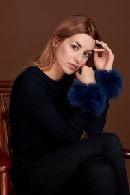 Puños DE PELO TEJIDO  PC-LZH5691-127