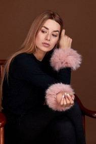 Puños DE PELO TEJIDO  PC-LZH5691-32