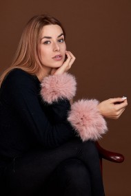 Puños DE PELO TEJIDO  PC-LZH5691-32