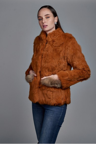 Chaqueta de Conejo y Marmota PC-LLL5742-84