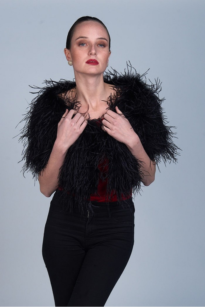 Estola de Avestruz PC-YLM5625-15