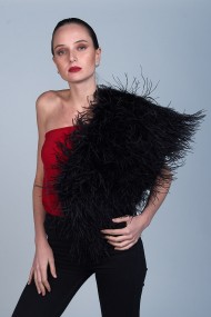 Estola de Avestruz PC-YLM5625-15