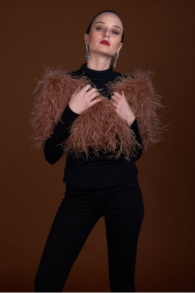 Estola de Avestruz PC-YLM5625-28