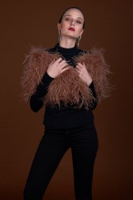 Estola de Avestruz PC-YLM5625-28