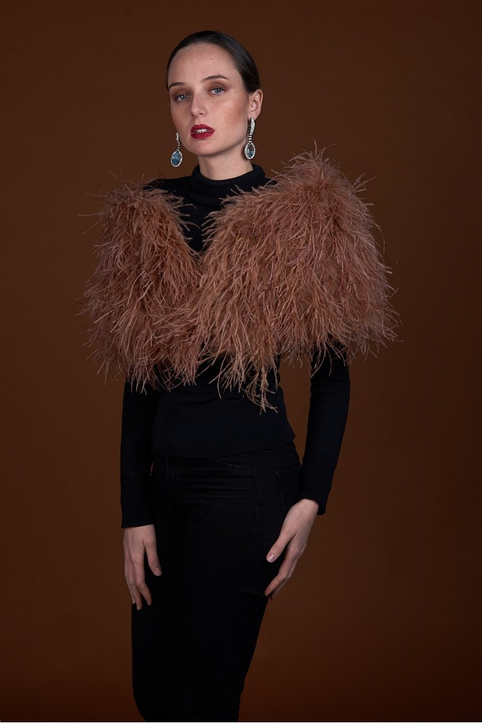 Estola de Avestruz PC-YLM5625-28