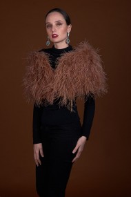 Estola de Avestruz PC-YLM5625-28