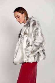 CHAQUETA PELO DE CONEJO  PC-LLL5754-16