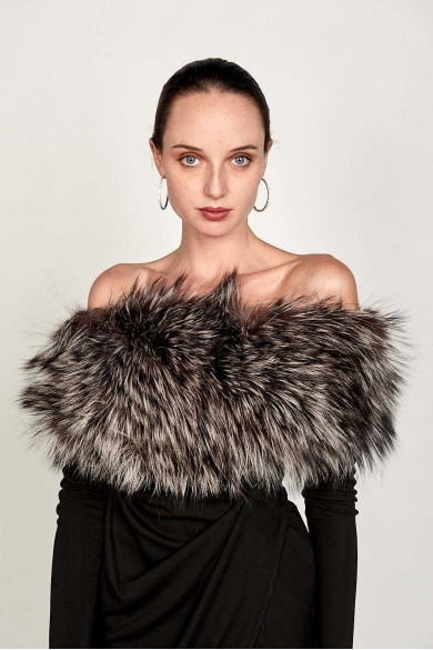 ESTOLA / CUELLO DE PELO TEJIDO PC-LZH5760-10