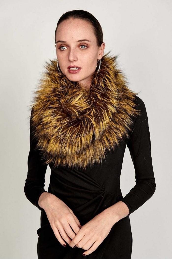 ESTOLA / CUELLO DE PELO TEJIDO PC-LZH5760-154