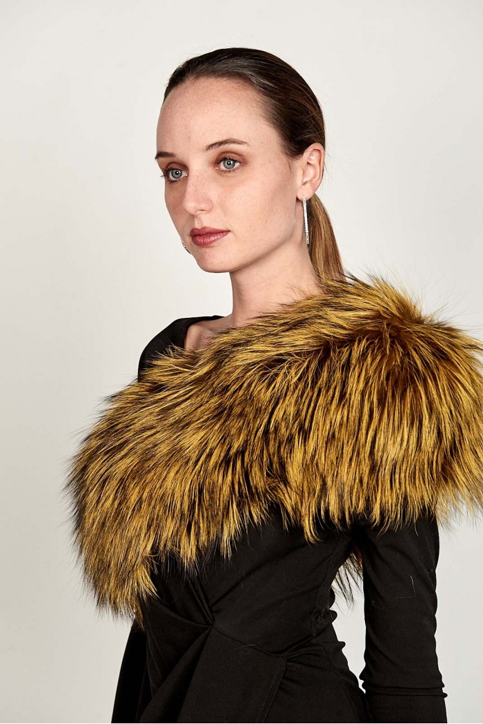 ESTOLA / CUELLO DE PELO TEJIDO PC-LZH5760-154