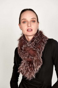 BUFANDA DE PELO TEJIDO PC-LZY5824-157-10010