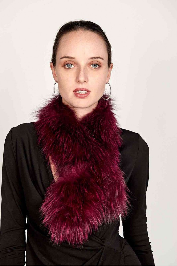 BUFANDA DE PELO TEJIDO PC-LZY5824-159-10010