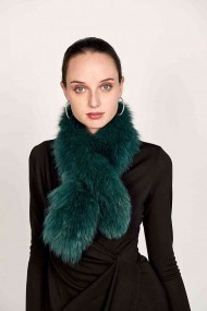 BUFANDA DE PELO TEJIDO PC-LZY5824-140-10010