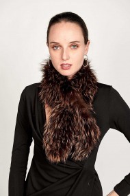 BUFANDA DE PELO TEJIDO PC-LZY5824-151-10010