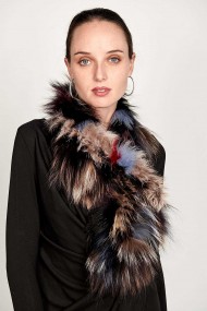 BUFANDA DE PELO TEJIDO PC-LZY5824-09-10010