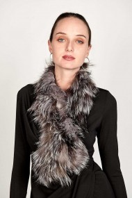 BUFANDA DE PELO TEJIDO PC-LZY5824-10A-10010