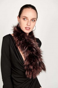 BUFANDA DE PELO TEJIDO PC-LZY5824-22-10010