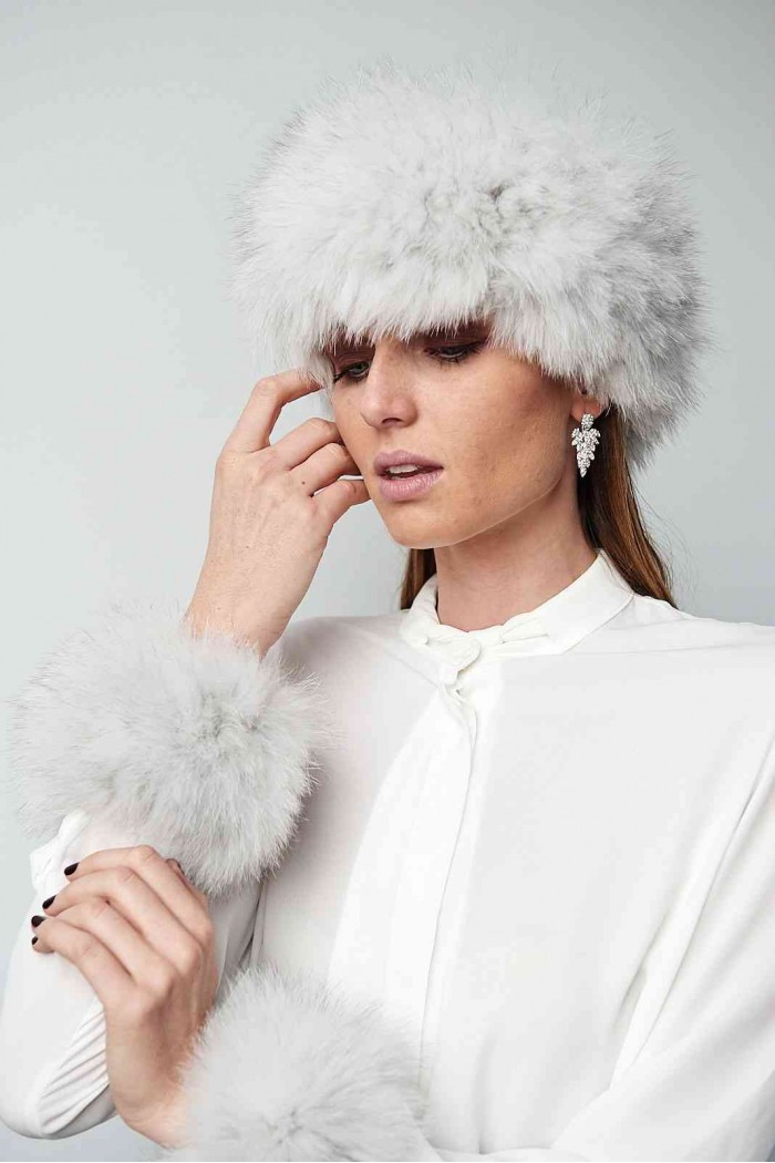 Cuello & Puño DE PELO TEJIDO