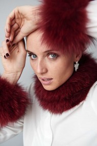 Cuello & Puño DE PELO TEJIDO PC-LZH5565-145PC-LZH5691-145