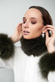 Cuello & Puño DE PELO TEJIDO PC-LZH5565-146PC-LZH5691-146