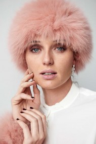 Cuello & Puño DE PELO TEJIDO