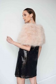 Estola de Plumas de avestruz PC-YLM5624-06