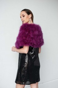 Estola de Plumas de avestruz PC-YLM5624-25