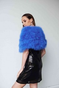 Estola de Plumas de avestruz PC-YLM5624-34