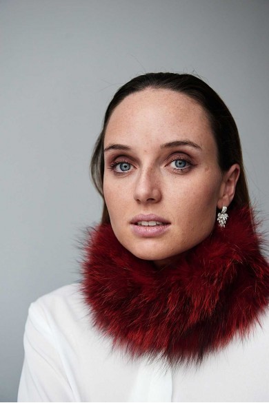 CUELLO DE PELO TEJIDO PC-LZH5565-18-2616