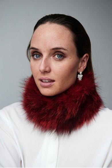 CUELLO DE PELO TEJIDO PC-LZH5565-18-2616