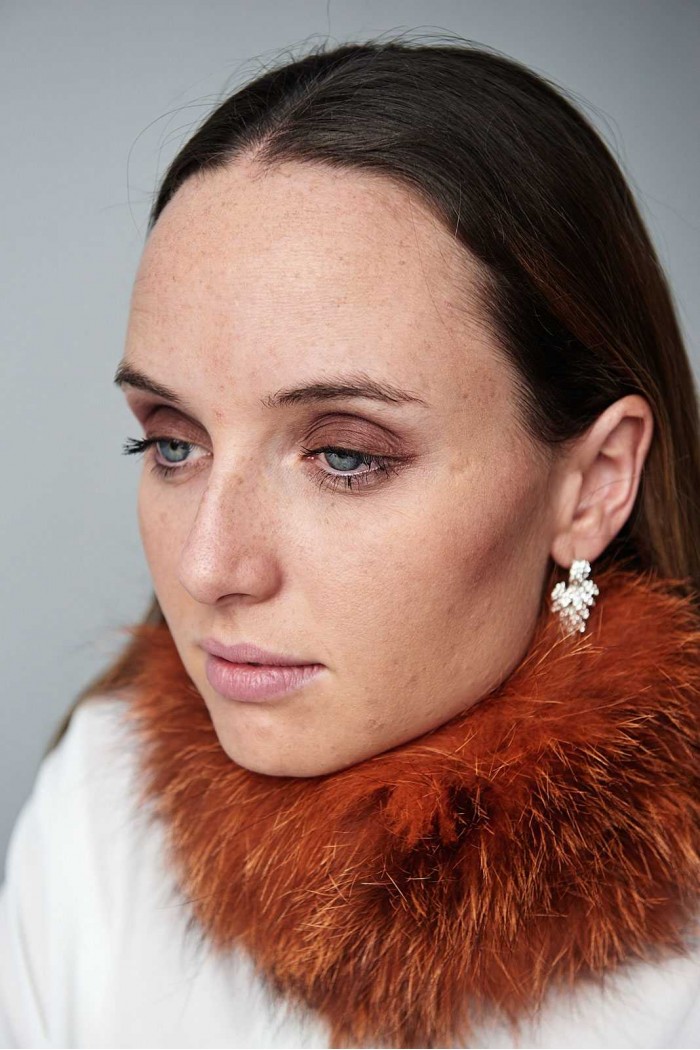 CUELLO DE PELO TEJIDO