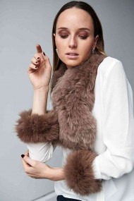 Puños DE PELO TEJIDO PC-LZH5691-125