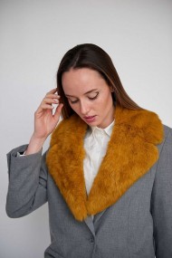 CUELLO DE ESMOQUIN PELO DE CONEJO PC-LLL5741-14