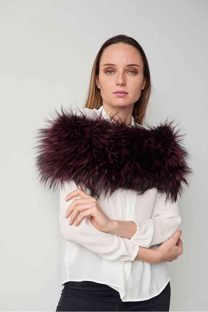 ESTOLA / CUELLO DE PELO TEJIDO PC-LZH5760-06