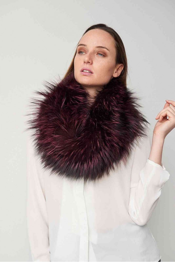 ESTOLA / CUELLO DE PELO TEJIDO PC-LZH5760-06