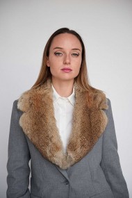 CUELLO DE ESMOQUIN PELO DE CONEJO PC-LLL5741-17